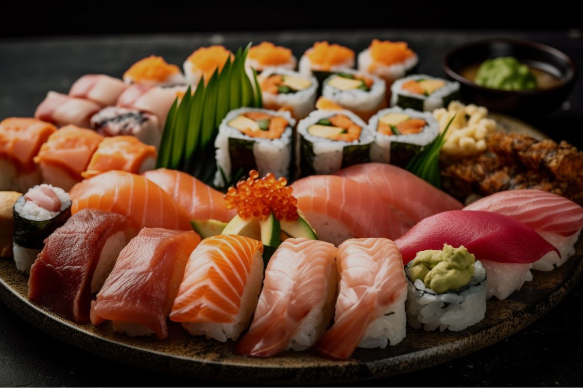 Sushi da Culinária Japonesa
