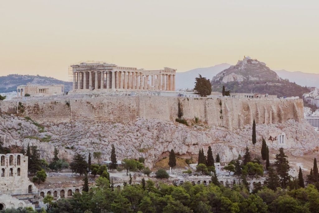Acrópole de Atenas Grécia